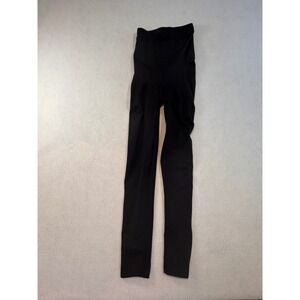 Assets Red Hot Label by Spanx Womens Black High Waisted Shaping Leggings Large
